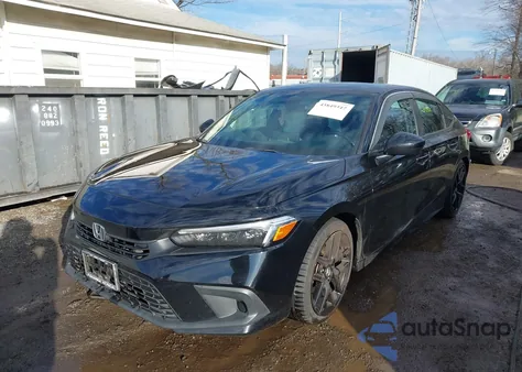 2022 Honda Civic Sport из США, поврежденный, VIN 2HGFE2F52NH535278